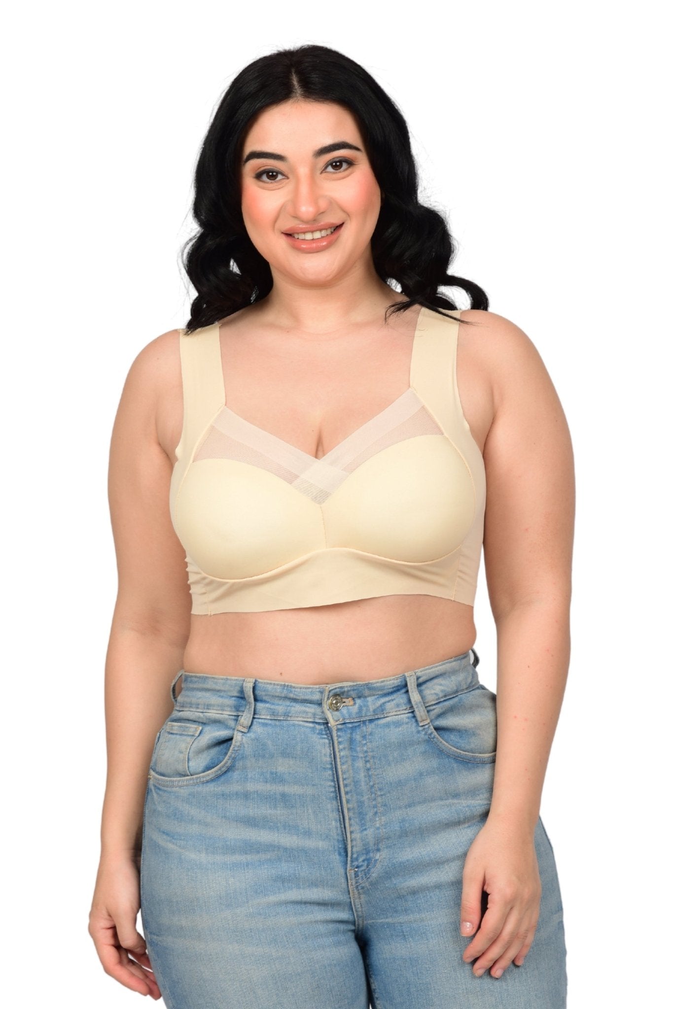 Bare Dezire Full Coverage Bralette Plus Size Padded Bra for Women - Bare Dezire