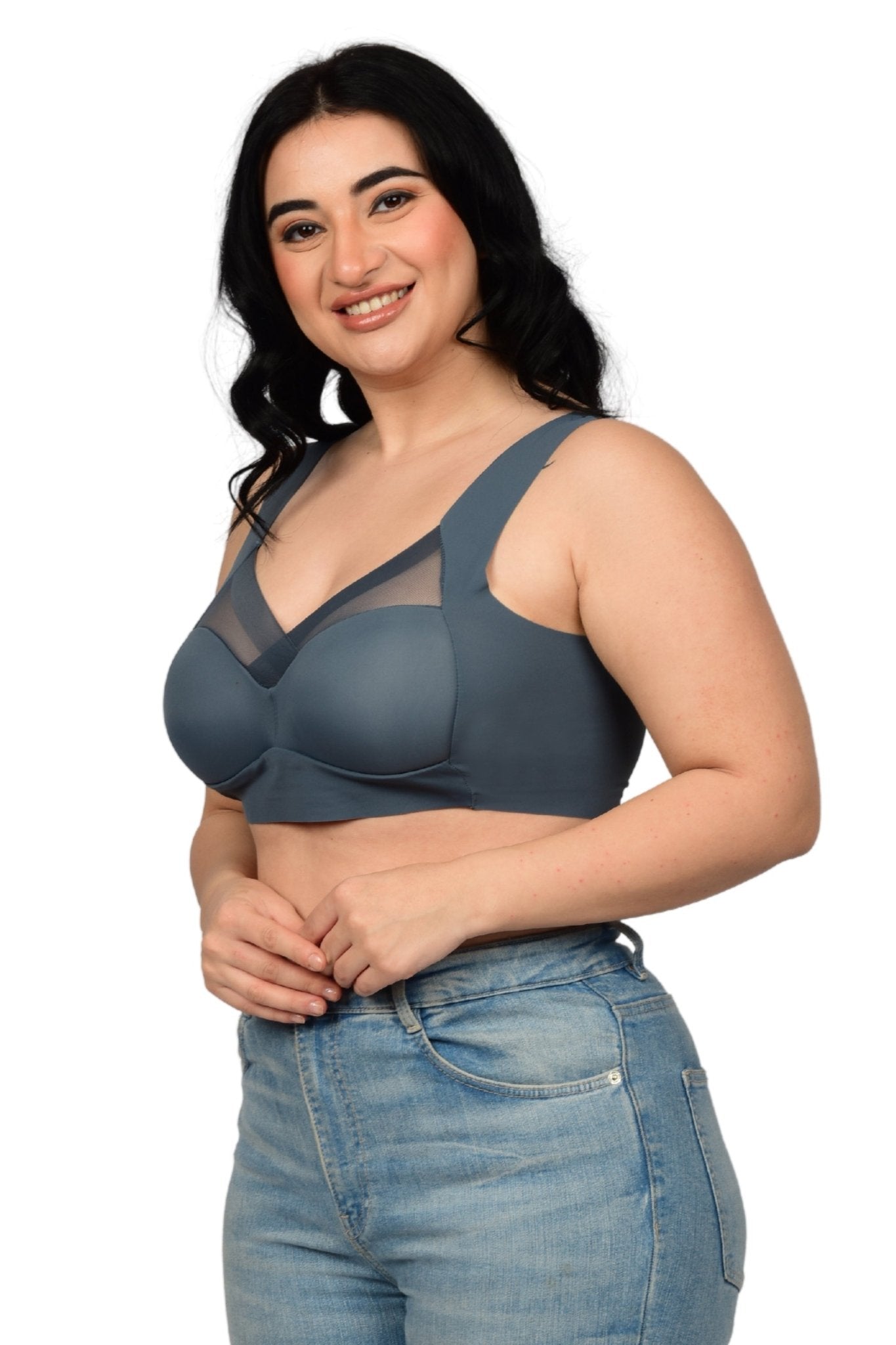 Bare Dezire Full Coverage Bralette Plus Size Padded Bra for Women - Bare Dezire