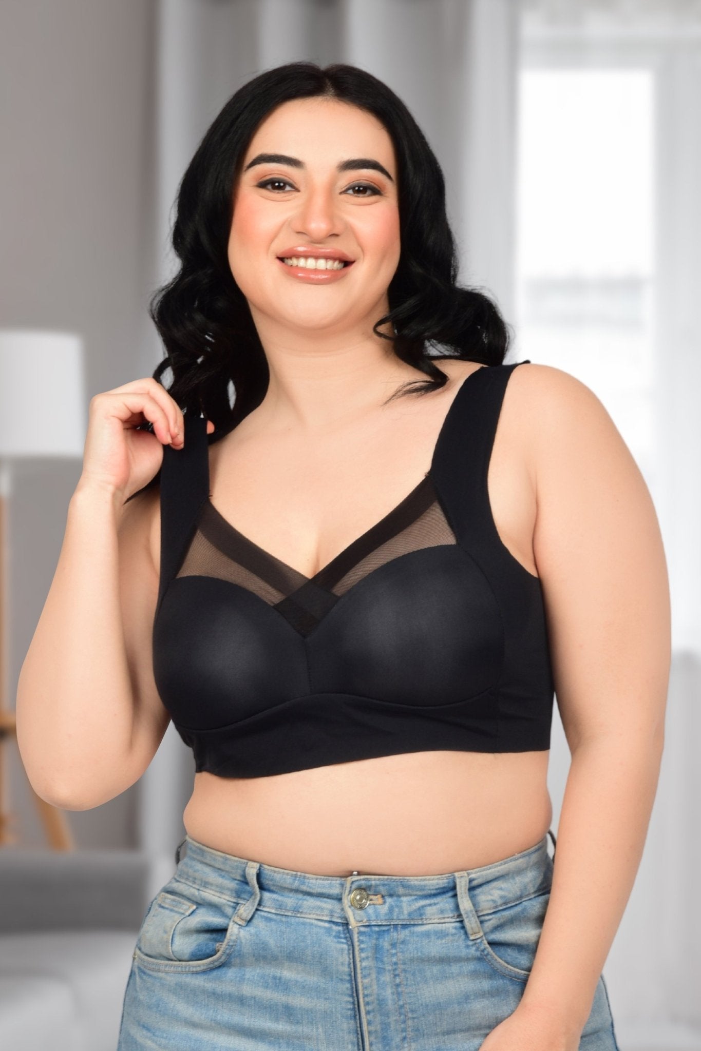 Bare Dezire Full Coverage Bralette Plus Size Padded Bra for Women - Bare Dezire