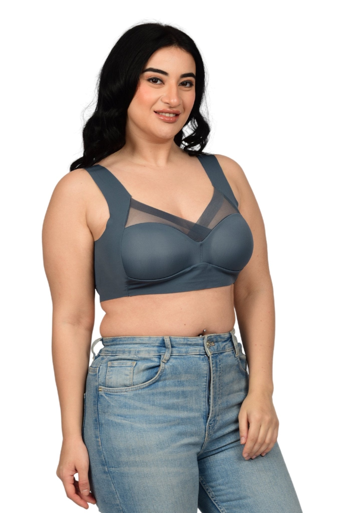 Bare Dezire Full Coverage Bralette Plus Size Padded Bra for Women - Bare Dezire