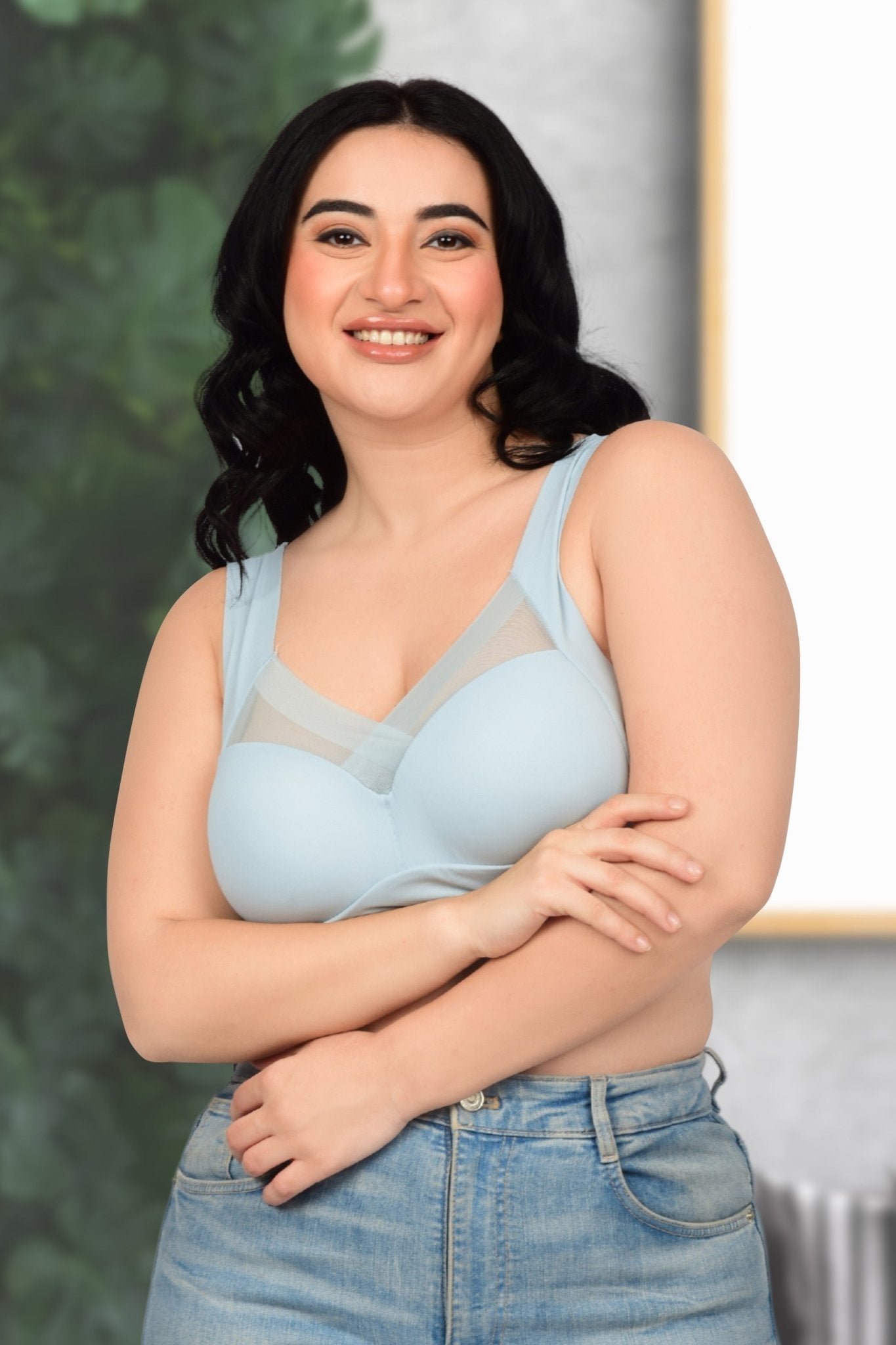 Bare Dezire Full Coverage Bralette Plus Size Padded Bra for Women - Bare Dezire