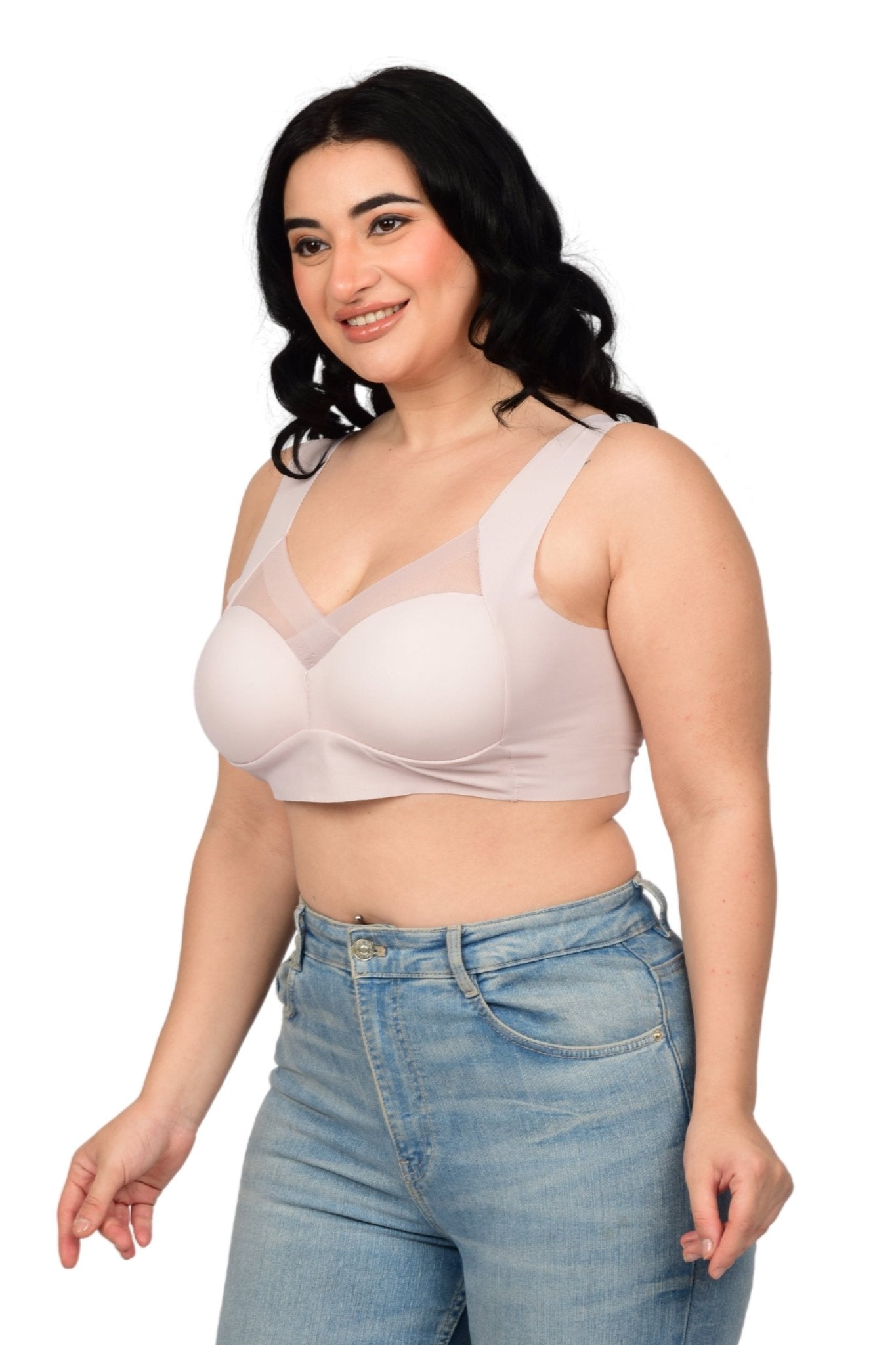 Bare Dezire Full Coverage Bralette Plus Size Padded Bra for Women - Bare Dezire