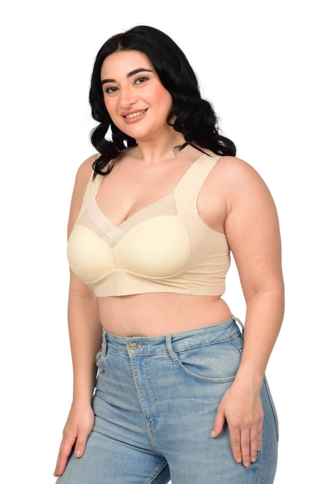 Bare Dezire Full Coverage Bralette Plus Size Padded Bra for Women - Bare Dezire