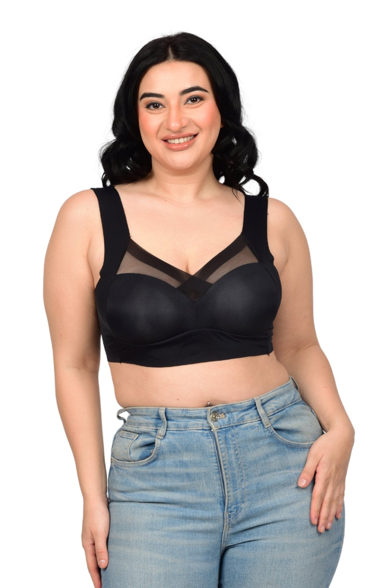 Bare Dezire Full Coverage Bralette Plus Size Padded Bra for Women - Bare Dezire