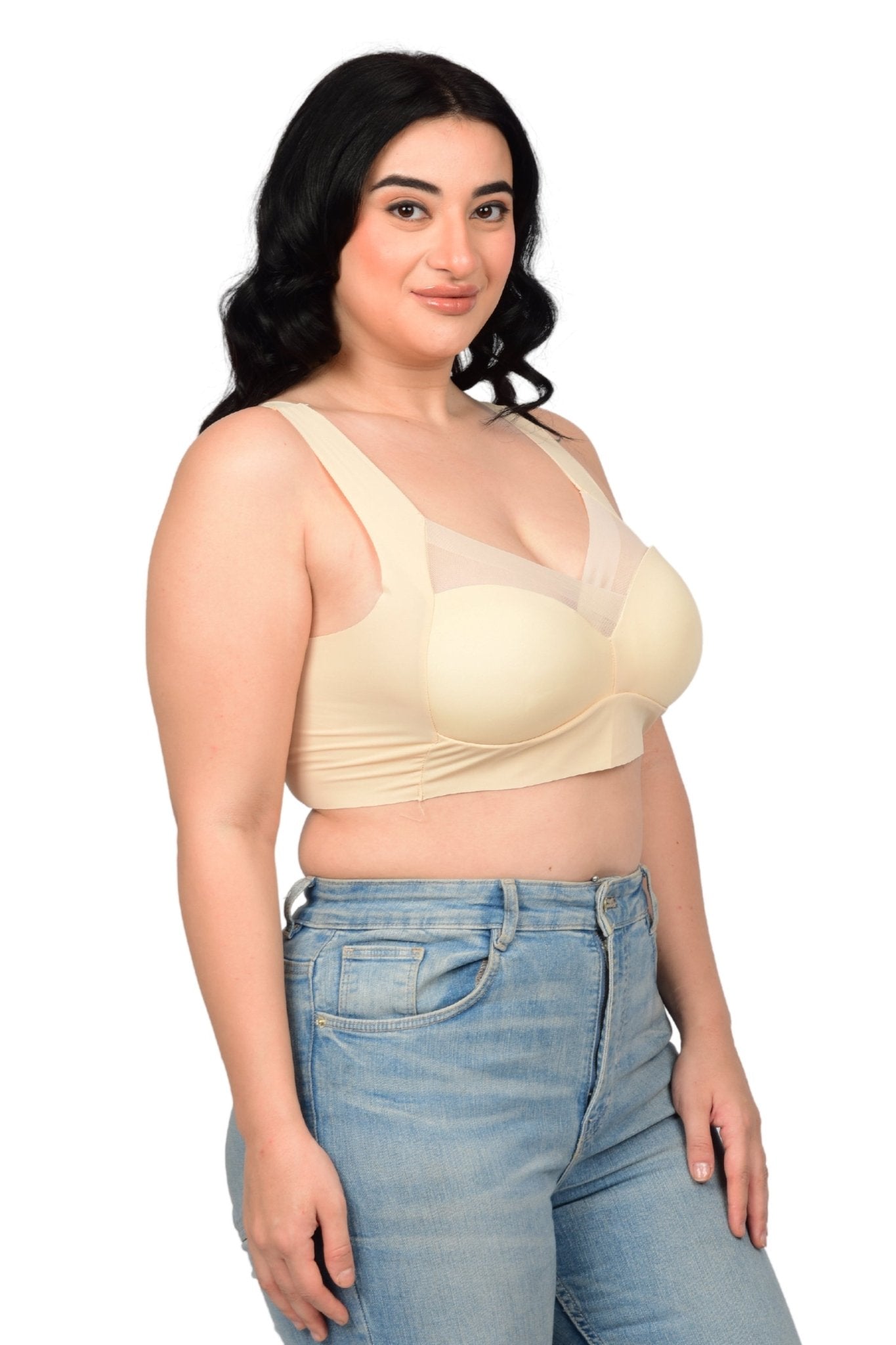 Bare Dezire Full Coverage Bralette Plus Size Padded Bra for Women - Bare Dezire