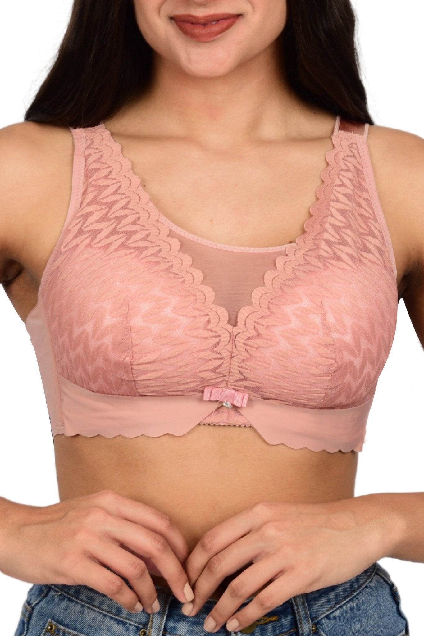 Bare Dezire Full Coverage Bridal Wear Padded Bra for Women - Bare Dezire