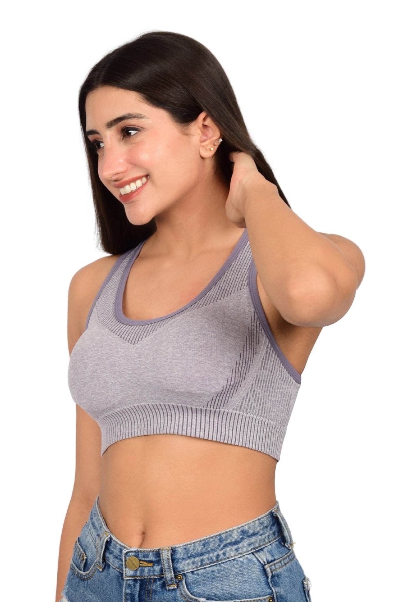 Bare Dezire High Impact Lightly Padded Activewear for Women - Bare Dezire