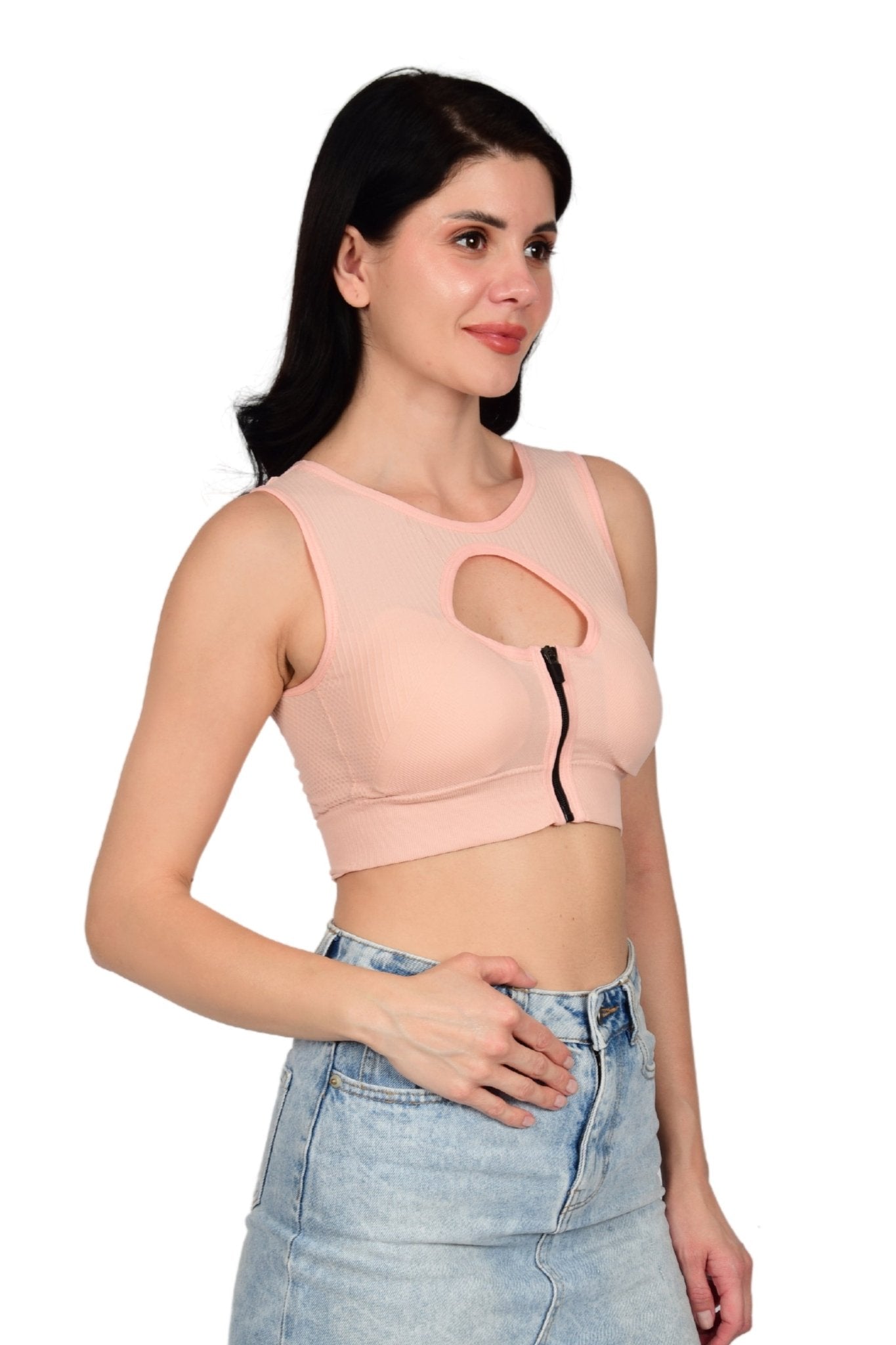 Bare Dezire Lightly Padded Key Hole Bralette for Women - Bare Dezire