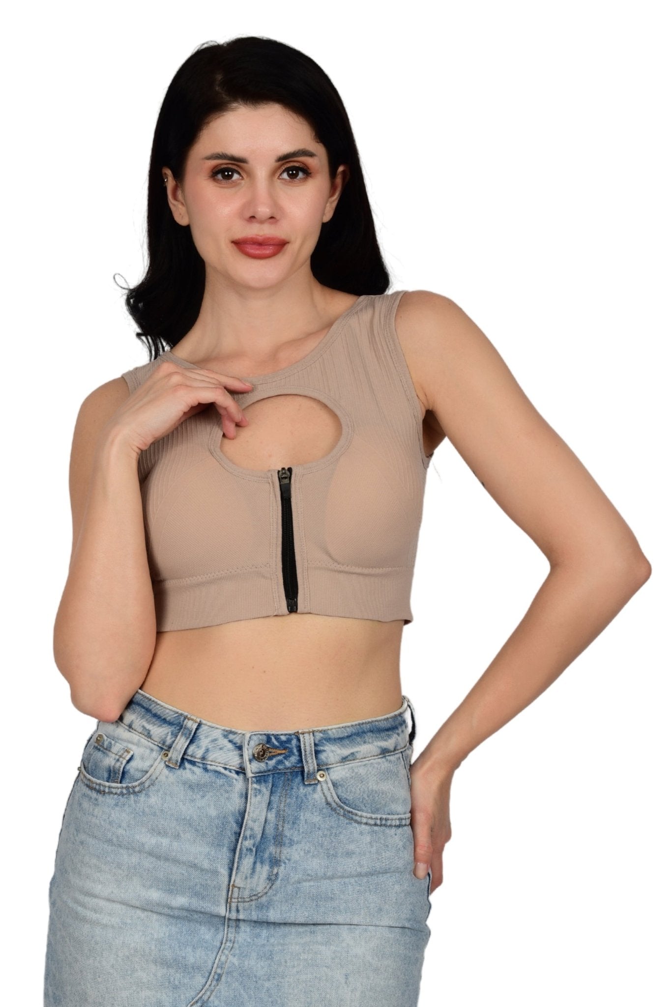 Bare Dezire Lightly Padded Key Hole Bralette for Women - Bare Dezire