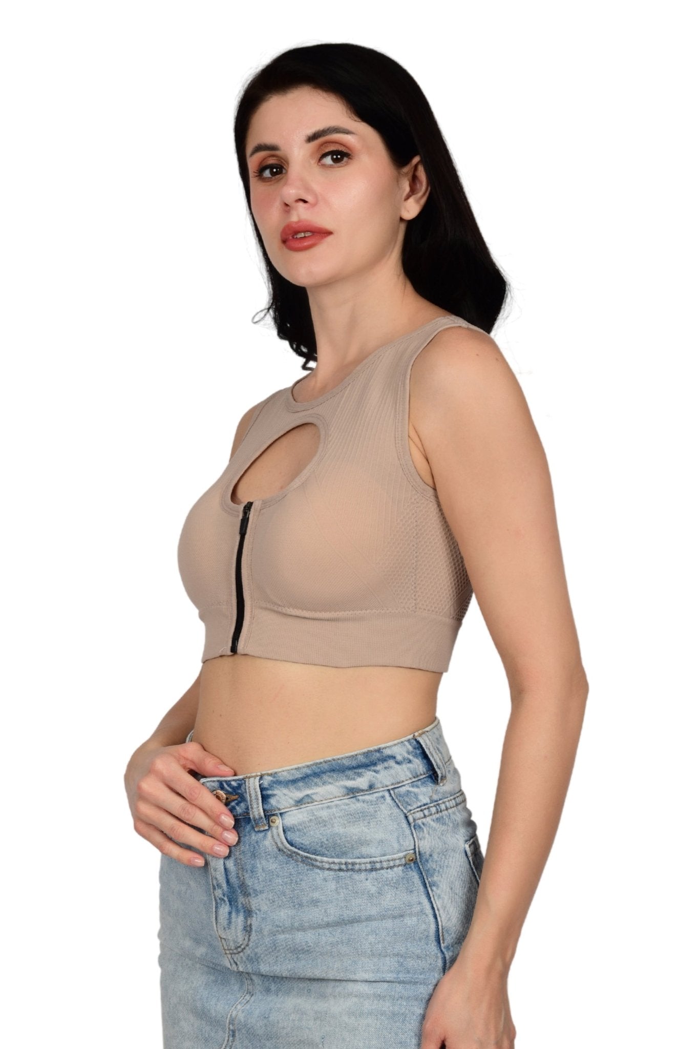 Bare Dezire Lightly Padded Key Hole Bralette for Women - Bare Dezire