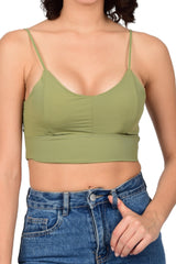 Bare Dezire Lightly Padded Non Wired Full Coverage Cami Top For Women - Bare Dezire