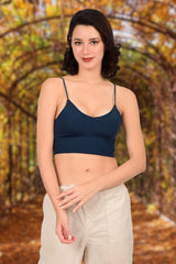 Bare Dezire Lightly Padded Non Wired Full Coverage Cami Top For Women - Bare Dezire