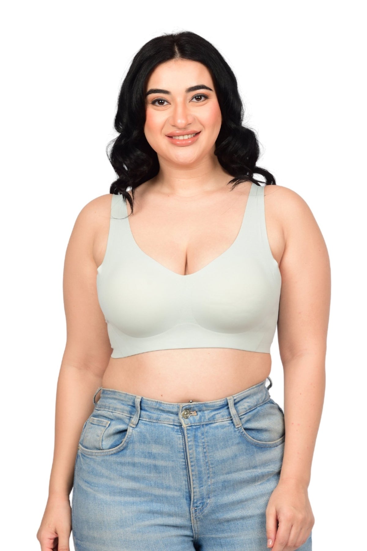 Bare Dezire Lightly Padded Seamless T-Shirt Bra for women - Bare Dezire