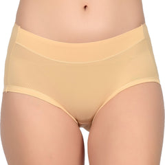 Bare Dezire Medium Cut Comfortable Cotton Fabric High Waist Panty for Women - Bare Dezire