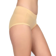 Bare Dezire Medium Cut Comfortable Cotton Fabric High Waist Panty for Women - Bare Dezire