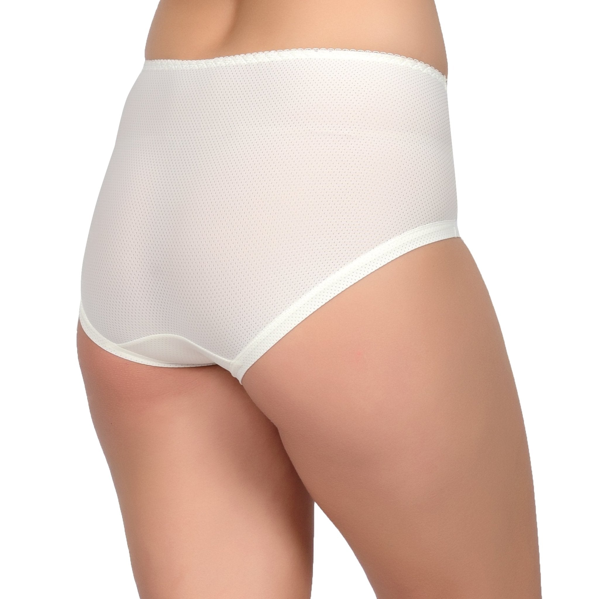 Bare Dezire Medium Cut Comfortable Cotton Fabric High Waist Panty for Women - Bare Dezire