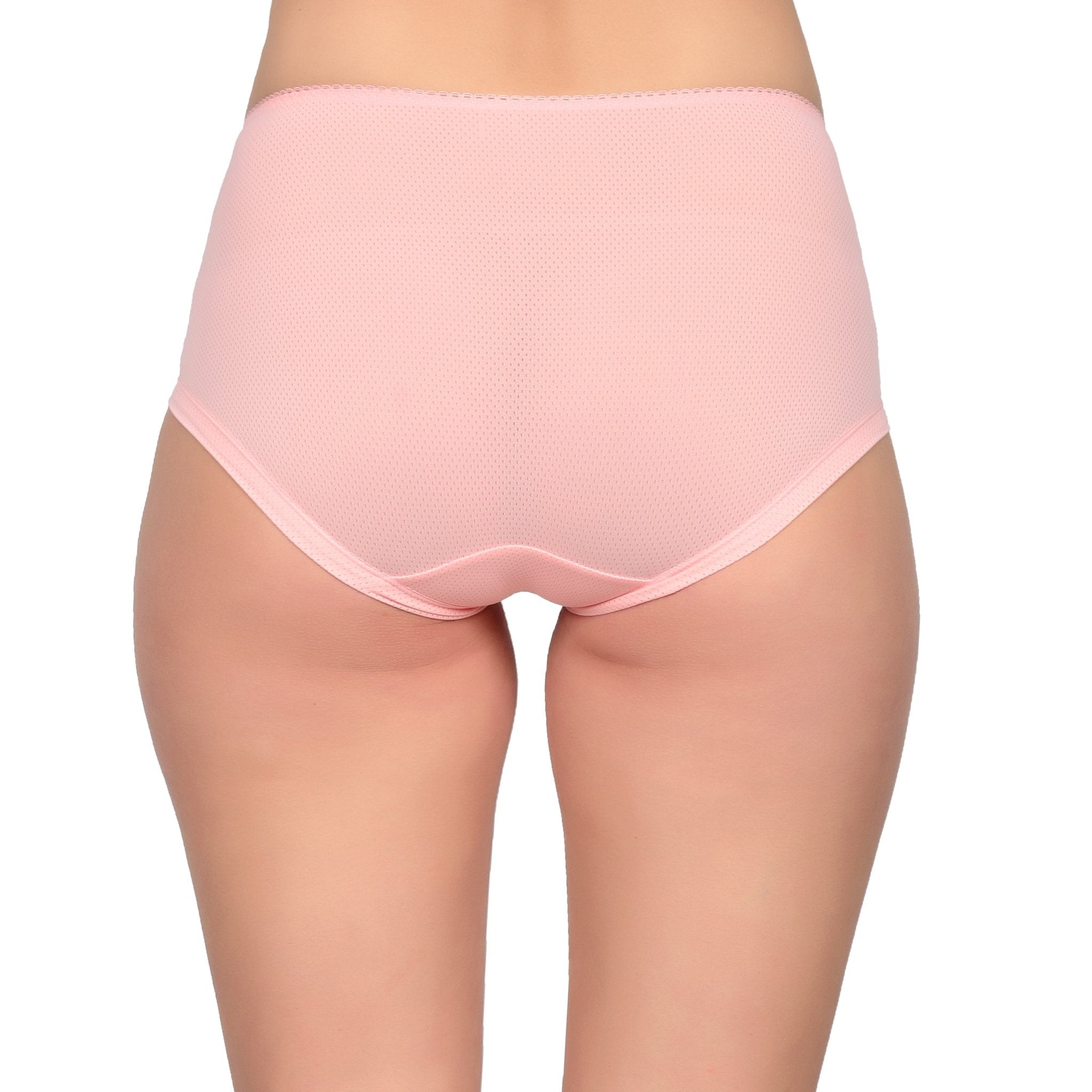 Bare Dezire Medium Cut Comfortable Cotton Fabric High Waist Panty for Women - Bare Dezire