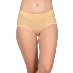 Bare Dezire Medium Cut Comfortable Cotton Fabric High Waist Panty for Women - Bare Dezire