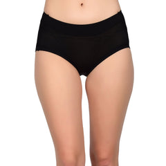 Bare Dezire Medium Cut Comfortable Cotton Fabric High Waist Panty for Women - Bare Dezire