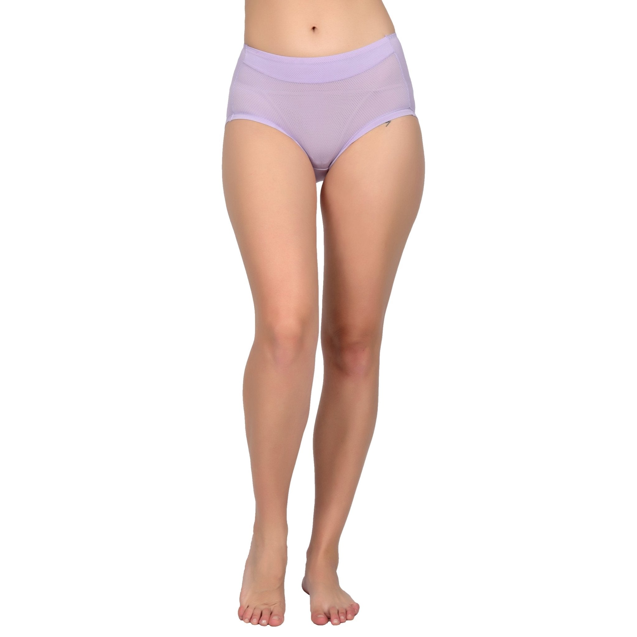 Bare Dezire Medium Cut Comfortable Cotton Fabric High Waist Panty for Women - Bare Dezire