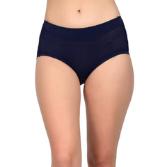 Bare Dezire Medium Cut Comfortable Cotton Fabric High Waist Panty for Women - Bare Dezire