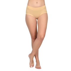 Bare Dezire Medium Cut Comfortable Cotton Fabric High Waist Panty for Women - Bare Dezire