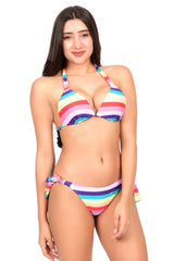 Bare Dezire Multi Colour Printed Swimwear Bikini Set for Women - Bare Dezire