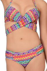 Bare Dezire Multi Colour Printed Swimwear Bikini Set for Women - Bare Dezire