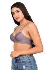 Bare Dezire Non - Wired Beautifully Designed T Shirt Bra for Women - Bare Dezire