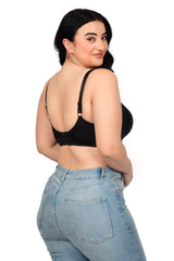 Bare Dezire Padded Full Coverage Wirefree Plus Size T-Shirt Bra for Women - Bare Dezire