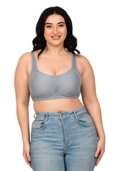 Bare Dezire Padded Full Coverage Wirefree Plus Size T-Shirt Bra for Women - Bare Dezire