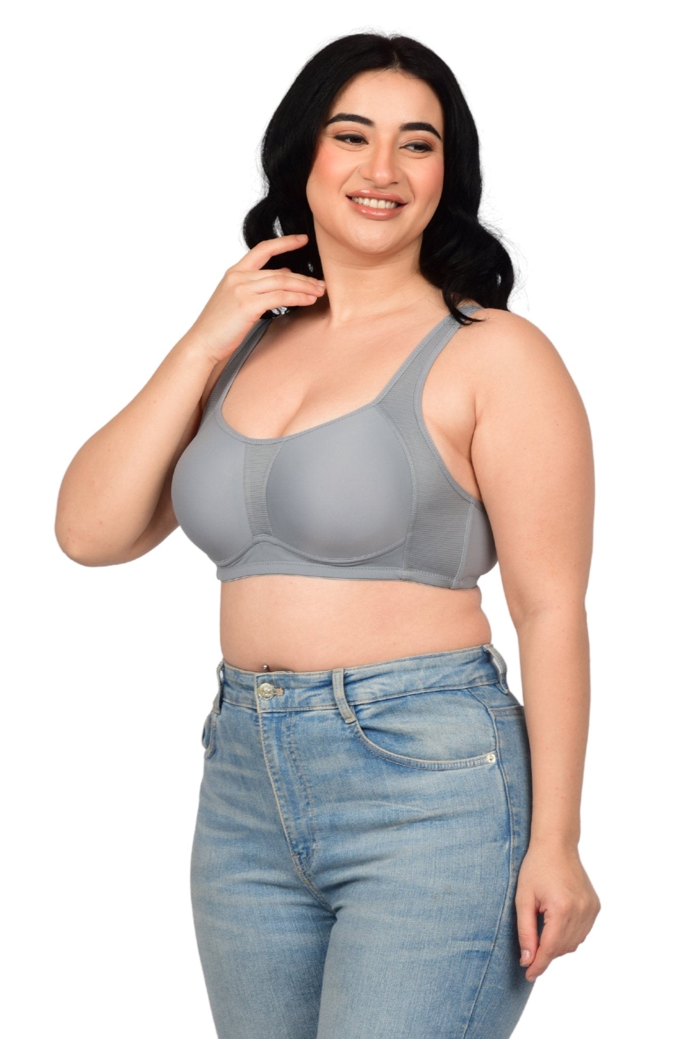 Bare Dezire Padded Full Coverage Wirefree Plus Size T-Shirt Bra for Women - Bare Dezire