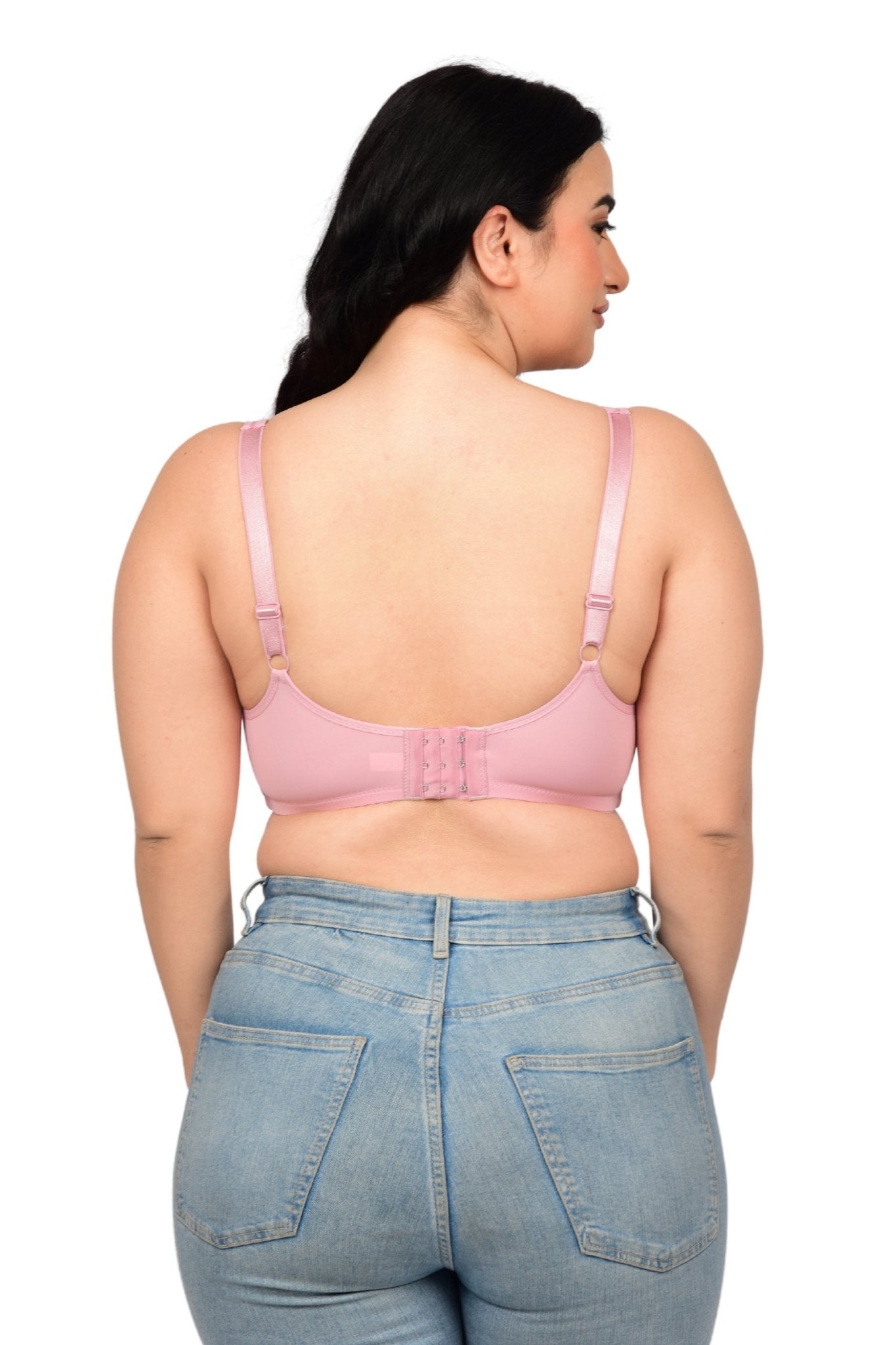 Bare Dezire Padded Full Coverage Wirefree Plus Size T-Shirt Bra for Women - Bare Dezire