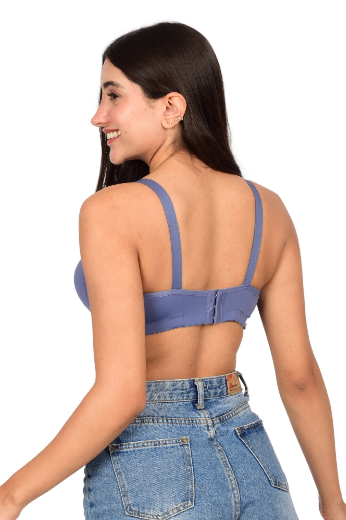 Bare Dezire Padded Non Wired Full Coverage Pushup Bra for Women - Bare Dezire