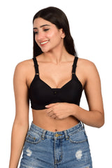 Bare Dezire Padded Non Wired Full Coverage Pushup Bra for Women - Bare Dezire