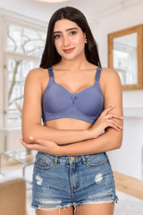 Bare Dezire Padded Non Wired Full Coverage Pushup Bra for Women - Bare Dezire