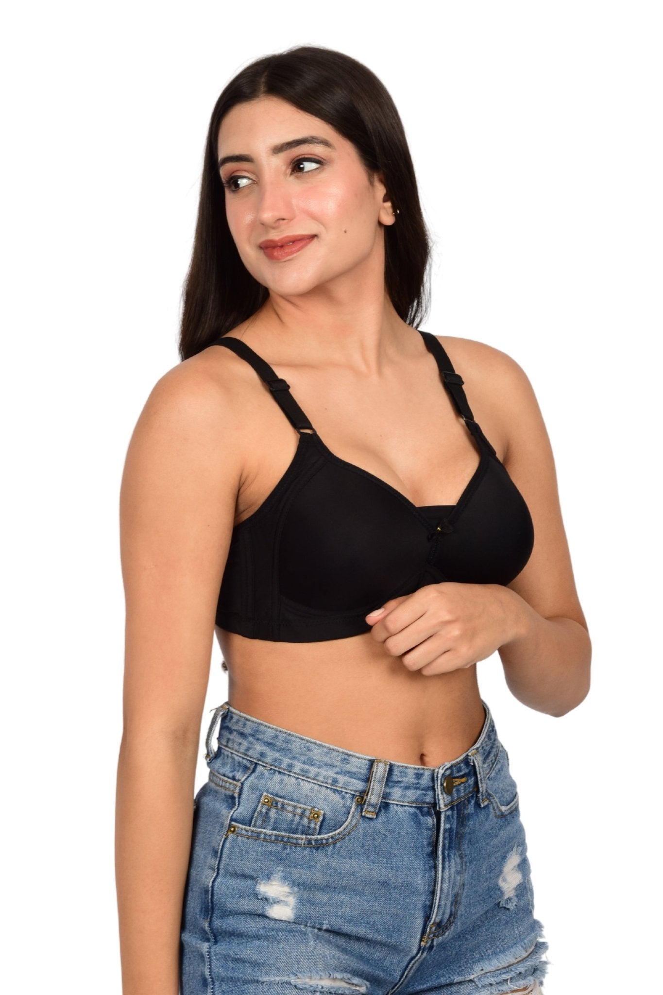 Bare Dezire Padded Non Wired Full Coverage Pushup Bra for Women - Bare Dezire