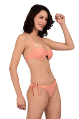 Bare Dezire Polyamide Swim Wear Neck Strap Bikini Set for Women - Bare Dezire