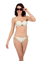 Bare Dezire Polyamide Swim Wear Neck Strap Bikini Set for Women - Bare Dezire