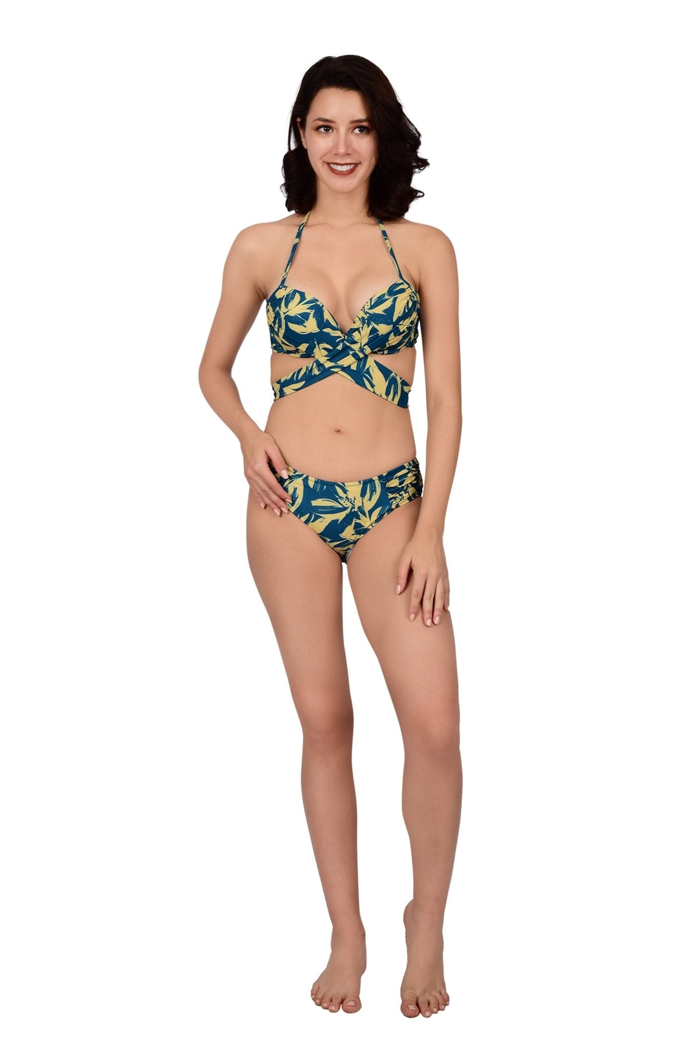 Bare Dezire Printed Swim Bikini Set Perfect for Any Beach Look for women - Bare Dezire