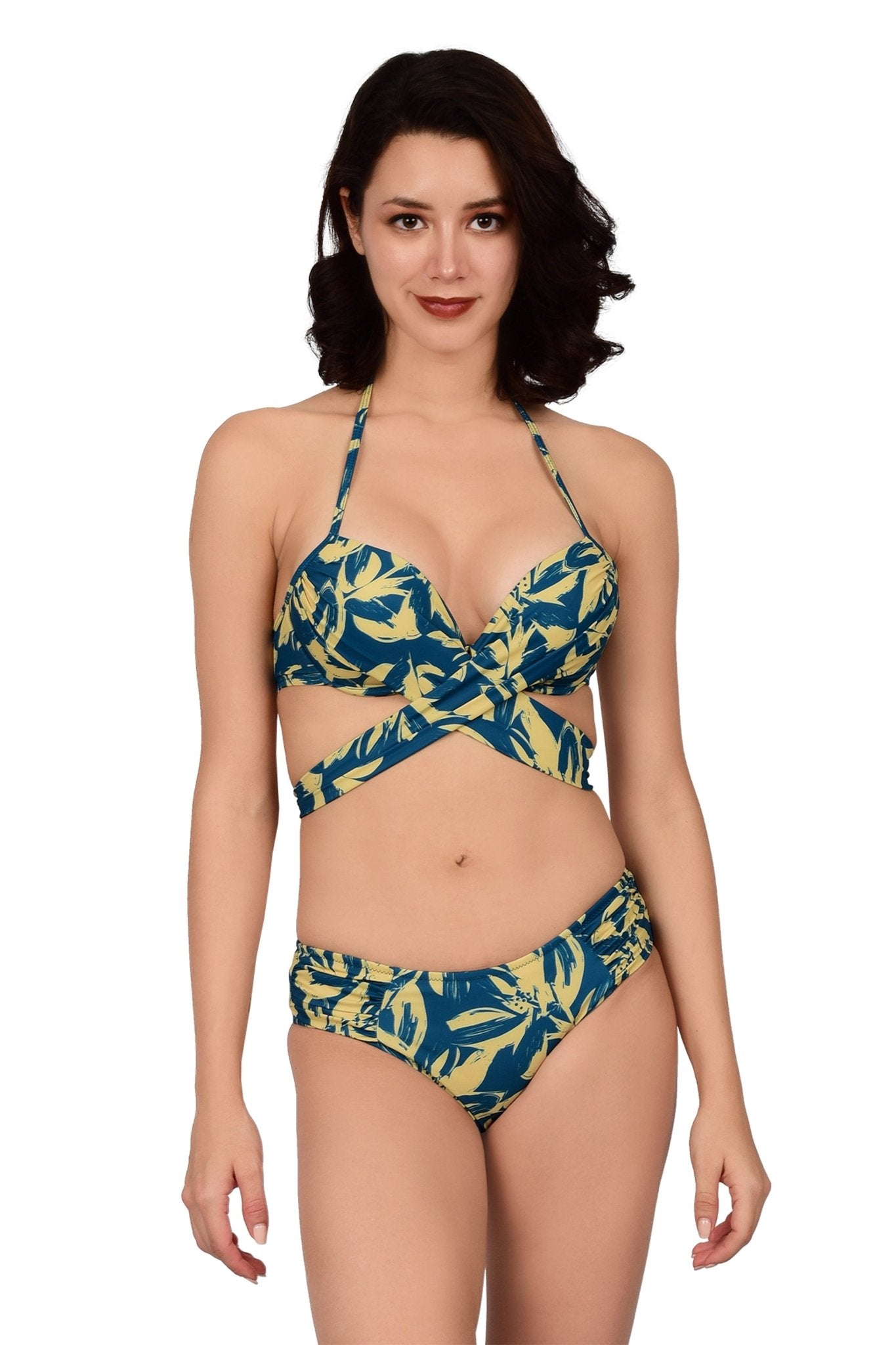 Bare Dezire Printed Swim Bikini Set Perfect for Any Beach Look for women - Bare Dezire