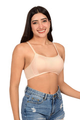 Bare Dezire Seamless Lightly Padded Sports bra for Women - Bare Dezire