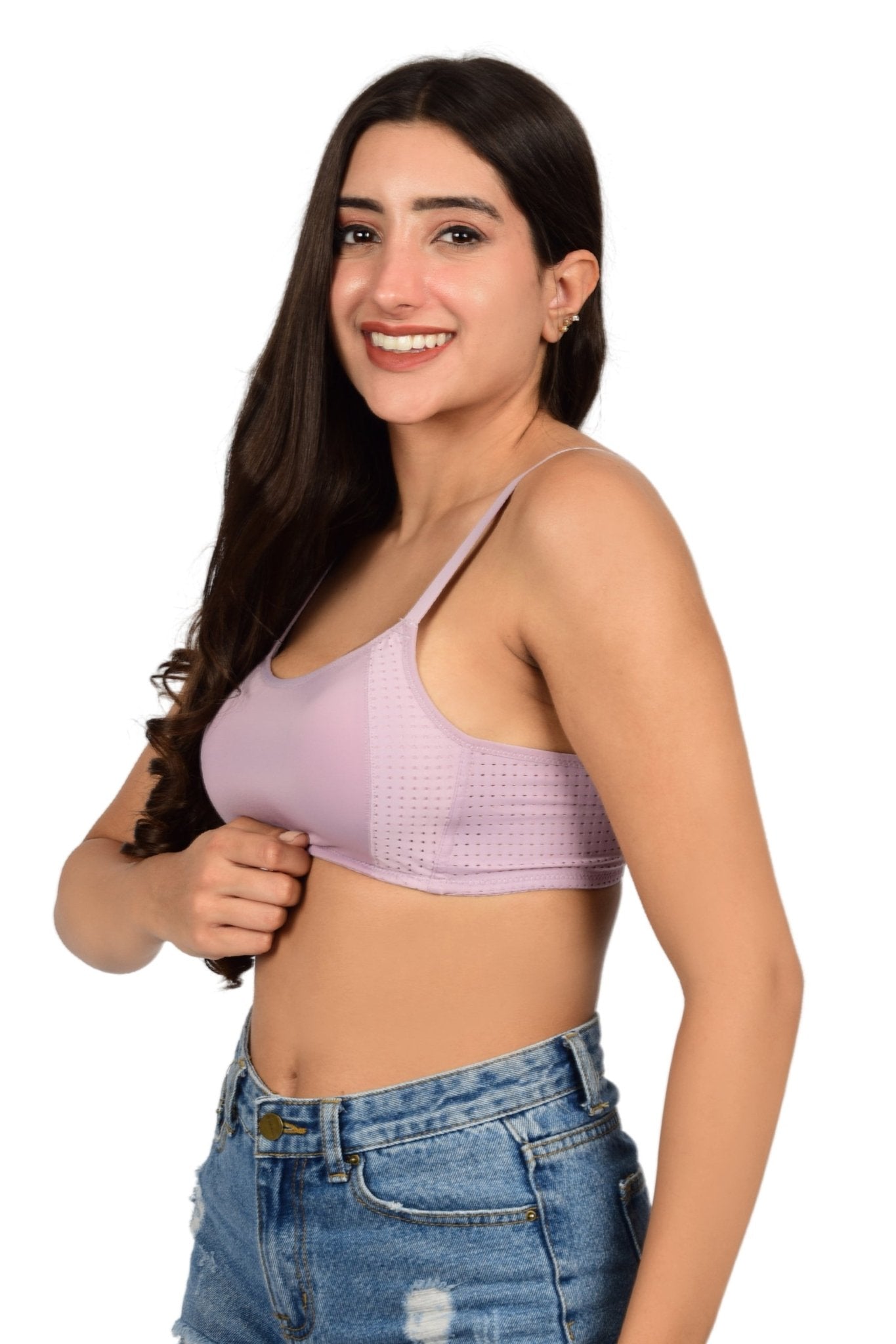 Bare Dezire Seamless Lightly Padded Sports bra for Women - Bare Dezire