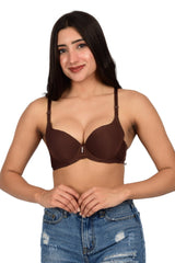 Bare Dezire Seamless Padded Underwired Push UP Bra for Women - Bare Dezire