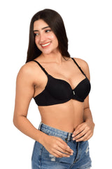 Bare Dezire Seamless Padded Underwired Push UP Bra for Women - Bare Dezire