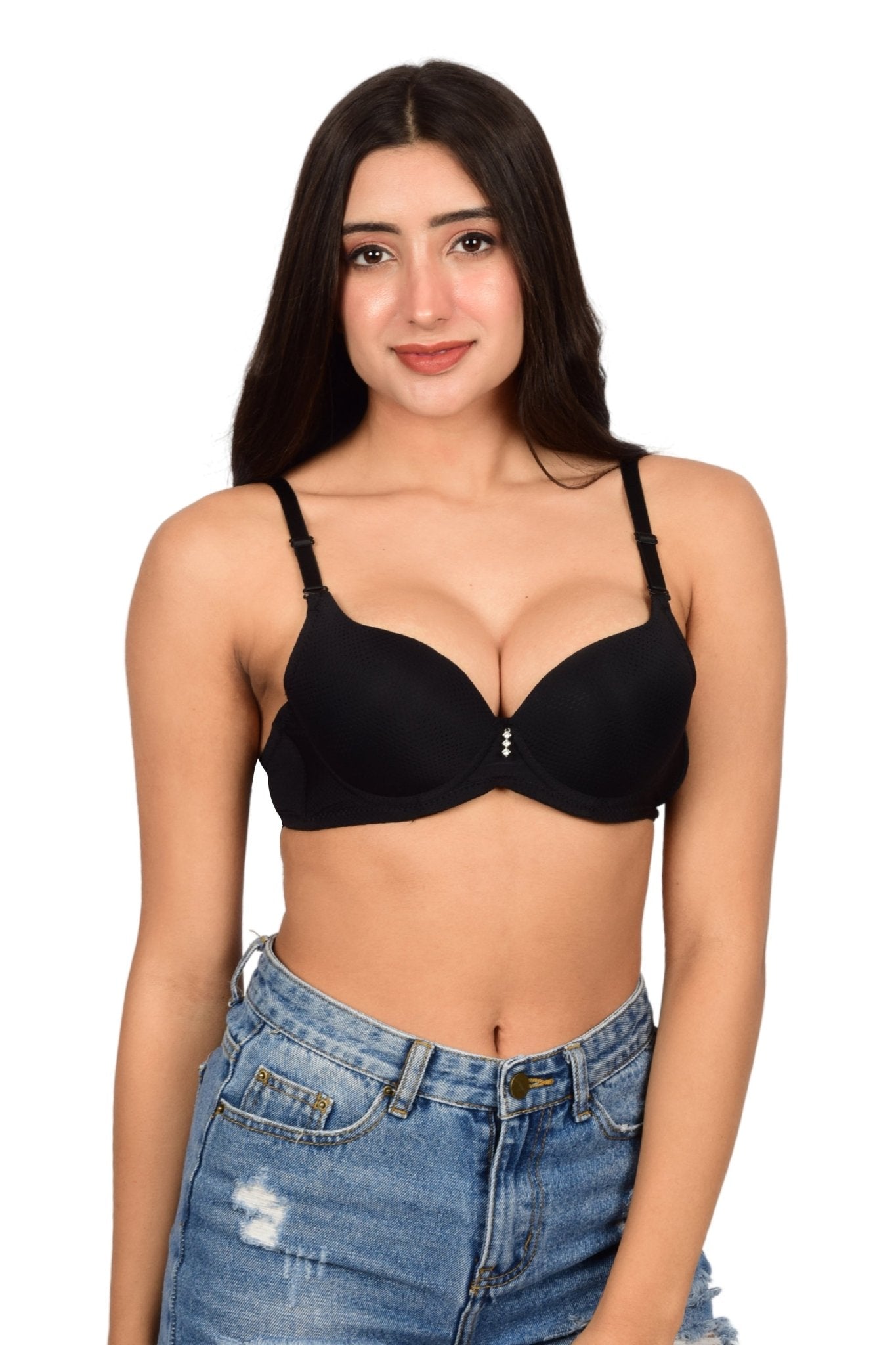 Bare Dezire Seamless Padded Underwired Push UP Bra for Women - Bare Dezire