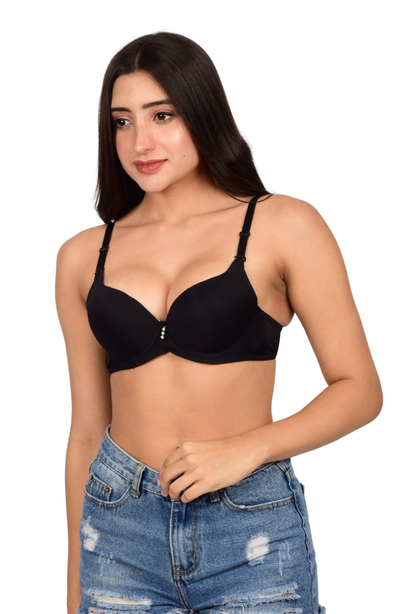 Bare Dezire Seamless Padded Underwired Push UP Bra for Women - Bare Dezire