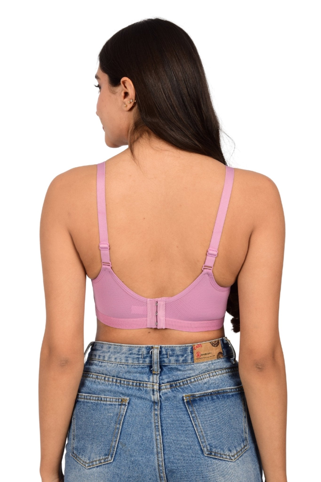 Bare Dezire Seamless Padded Wirefree T Shirt Bra for Women - Bare Dezire