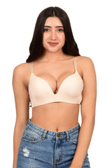 Bare Dezire Seamless Plunge Bra for Women - Bare Dezire