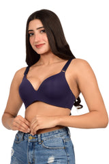 Bare Dezire Seamless Polyamide Plunge Bra for Women - Bare Dezire